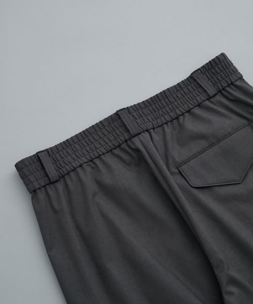 スムージーワイドバレルレッグスラックス（スラックス）｜PUBLIC TOKYO