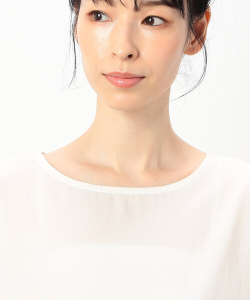 ONIGIRI（オニギリ）の「シフリー　プルオーバーブラウス（シャツ/ブラウス・レディース・ブラウン/オフホワイト/マスタード・FREE）」の16枚目の写真