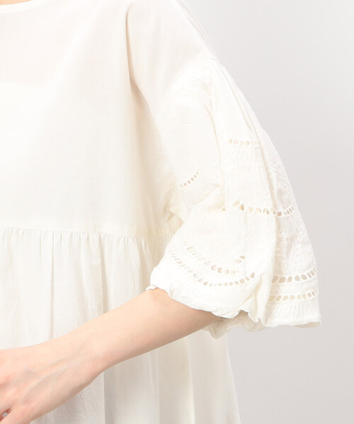 ONIGIRI（オニギリ）の「シフリー　プルオーバーブラウス（シャツ/ブラウス・レディース・ブラウン/オフホワイト/マスタード・FREE）」の18枚目の写真