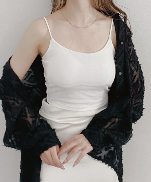 d.i.a.黒 フリル付きジッパー 見せブラ d.i.a☆ダイヤ☆見せブラ ブラ