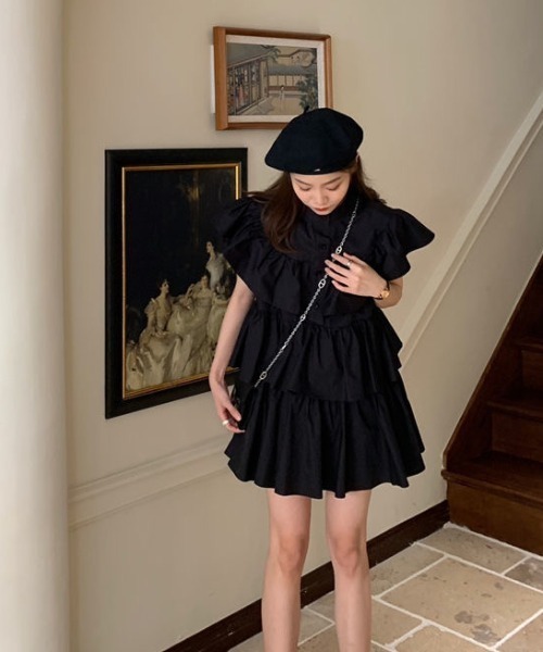 Achic(アシック)の「ワンピース(ワンピース・レディース・ブラック・M)」の9枚目の写真