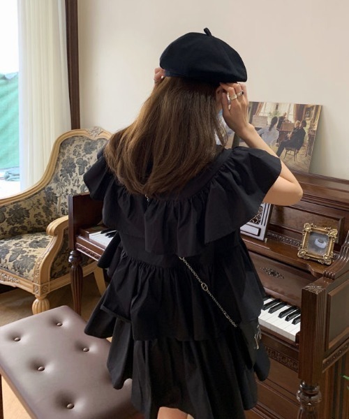 Achic(アシック)の「ワンピース(ワンピース・レディース・ブラック・M)」の5枚目の写真