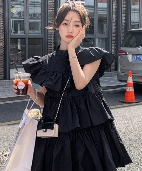 Achic(アシック)の「ワンピース(ワンピース・レディース・ブラック・M)」の17枚目の写真