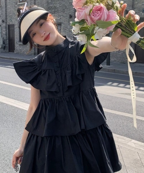 Achic(アシック)の「ワンピース(ワンピース・レディース・ブラック・M)」の15枚目の写真