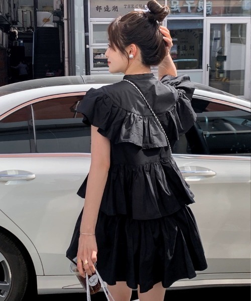 Achic(アシック)の「ワンピース(ワンピース・レディース・ブラック・M)」の13枚目の写真