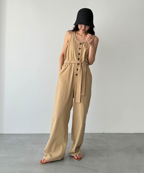 CANAL JEAN（キャナルジーン）の「El mar　ペーパーバケットハット（ハット・レディース・クリーム/ブラック/ベージュ・ONE SIZE）」の6枚目の写真