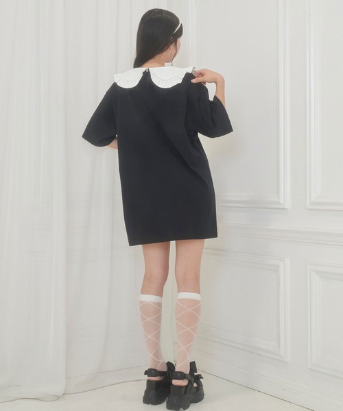ハニーシナモン アイスリボンハニーちゃん襟付きTシャツ アイスリボンハニーちゃん襟付きTシャツ（Tシャツ/カットソー