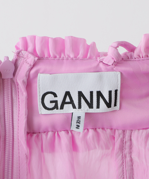 GANNI Shiny Tech Strap Top：キャミソール GANNI Shiny Tech Strap Top：キャミソール - メルカリ