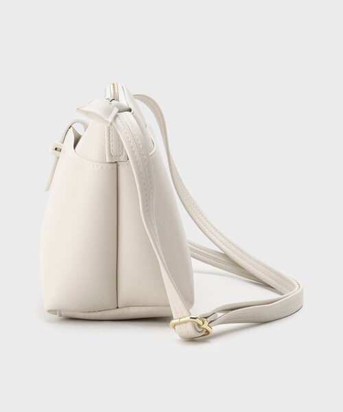 OPAQUE.CLIP(オペークドットクリップ)の「◆【長さ調整可能】フロントベルトポケットミニショルダー(ショルダーバッグ・レディース・ベージュ/アイボリー/ブラック・00)」の19枚目の写真