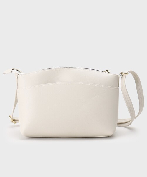 OPAQUE.CLIP(オペークドットクリップ)の「◆【長さ調整可能】フロントベルトポケットミニショルダー(ショルダーバッグ・レディース・ベージュ/アイボリー/ブラック・00)」の18枚目の写真