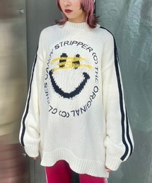 Candy Stripper | BLINDFOLDED SMILE ニット(ニット/セーター)