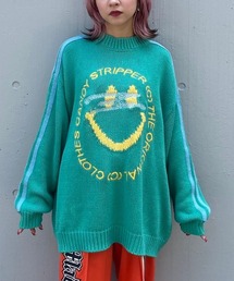 Candy Stripper | BLINDFOLDED SMILE ニット(ニット/セーター)