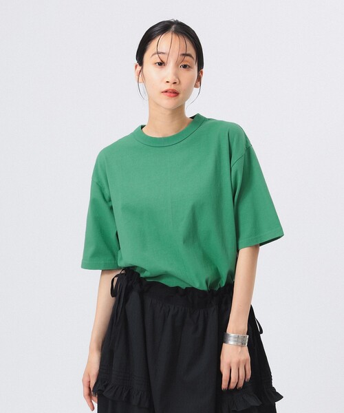 BEAMS BOY(ビームスボーイ)の「SCREEN STARS / 別注 ピグメント 5分袖 Tシャツ(Tシャツ/カットソー・レディース・ブラウン系その他/オレンジ系その他4/グリーン系その他3・ONE SIZE)」の2枚目の写真