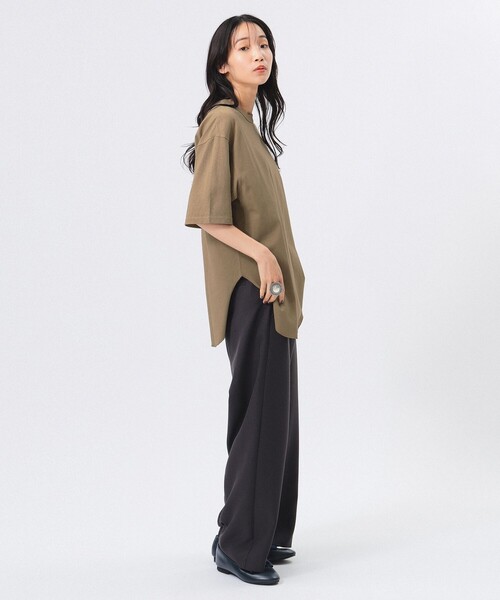 BEAMS BOY(ビームスボーイ)の「SCREEN STARS / 別注 ピグメント 5分袖 Tシャツ(Tシャツ/カットソー・レディース・ブラウン系その他/オレンジ系その他4/グリーン系その他3・ONE SIZE)」の12枚目の写真
