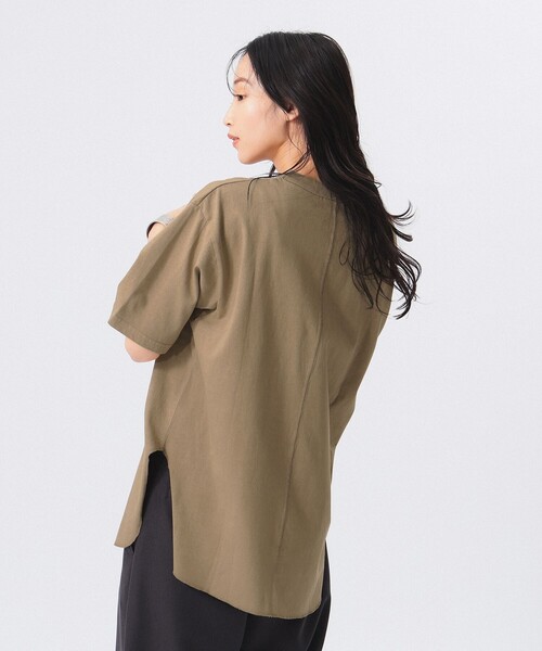 BEAMS BOY(ビームスボーイ)の「SCREEN STARS / 別注 ピグメント 5分袖 Tシャツ(Tシャツ/カットソー・レディース・ブラウン系その他/オレンジ系その他4/グリーン系その他3・ONE SIZE)」の10枚目の写真