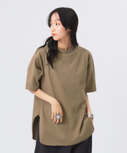 BEAMS BOY(ビームスボーイ)の「SCREEN STARS / 別注 ピグメント 5分袖 Tシャツ(Tシャツ/カットソー・レディース・ブラウン系その他/オレンジ系その他4/グリーン系その他3・ONE SIZE)」の9枚目の写真