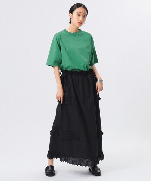 BEAMS BOY(ビームスボーイ)の「SCREEN STARS / 別注 ピグメント 5分袖 Tシャツ(Tシャツ/カットソー・レディース・ブラウン系その他/オレンジ系その他4/グリーン系その他3・ONE SIZE)」の5枚目の写真
