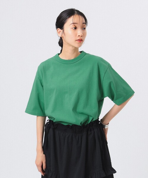 BEAMS BOY(ビームスボーイ)の「SCREEN STARS / 別注 ピグメント 5分袖 Tシャツ(Tシャツ/カットソー・レディース・ブラウン系その他/オレンジ系その他4/グリーン系その他3・ONE SIZE)」の4枚目の写真