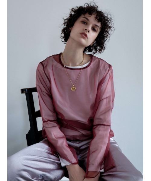 ブラウス シャツ bell-sleeve organdy tops レディース bell-sleeve organdy tops（シャツ/ブラウス）｜Katrin TOKYO