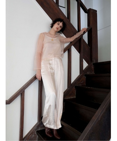ブラウス シャツ bell-sleeve organdy tops レディース bell-sleeve organdy tops（シャツ/ブラウス）｜Katrin TOKYO