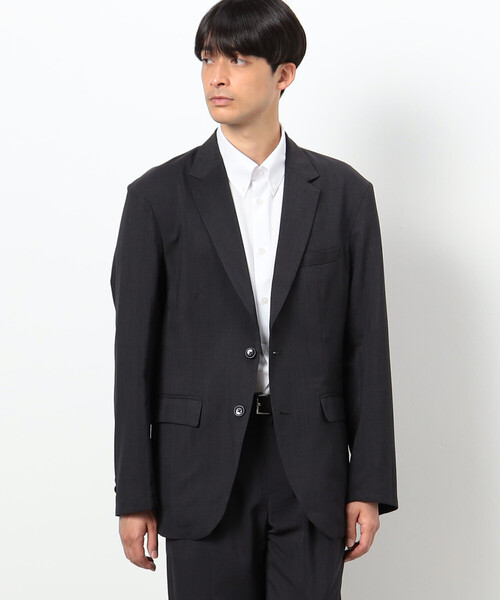 【セール】【セットアップ対応】リネン ライク ポリエステル セットアップ ジャケット（スーツジャケット）｜COMME CA ISM（コムサイズム） pattayablatt.com