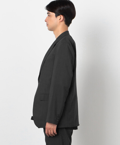 【セール】【セットアップ対応】リネン ライク ポリエステル セットアップ ジャケット（スーツジャケット）｜COMME CA ISM（コムサイズム） pattayablatt.com