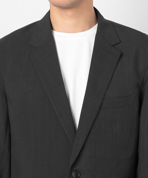 【セール】【セットアップ対応】リネン ライク ポリエステル セットアップ ジャケット（スーツジャケット）｜COMME CA ISM（コムサイズム） pattayablatt.com