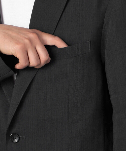 【セール】【セットアップ対応】リネン ライク ポリエステル セットアップ ジャケット（スーツジャケット）｜COMME CA ISM（コムサイズム） pattayablatt.com