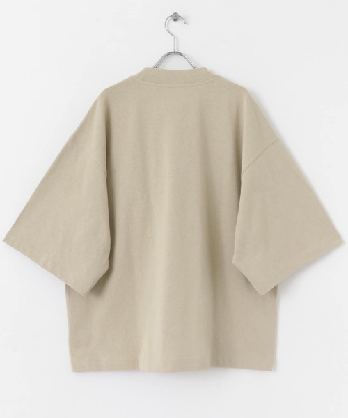 KBF（ケイビーエフ）の「BIGフットボールTEE（Tシャツ/カットソー・レディース・チャコールグレー/ベージュ系その他・ONE）」の22枚目の写真