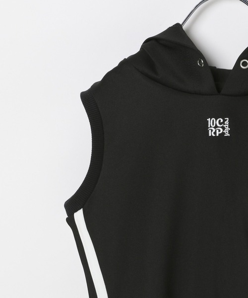 10C REPIPI（ジューシーレピピ）の「【10C REPIPI】ノースリーブパーカー【セットアップ対応】（パーカー・キッズ・ブラック/サックスブルー/ホワイト・120cm/130cm/110cm）」の17枚目の写真
