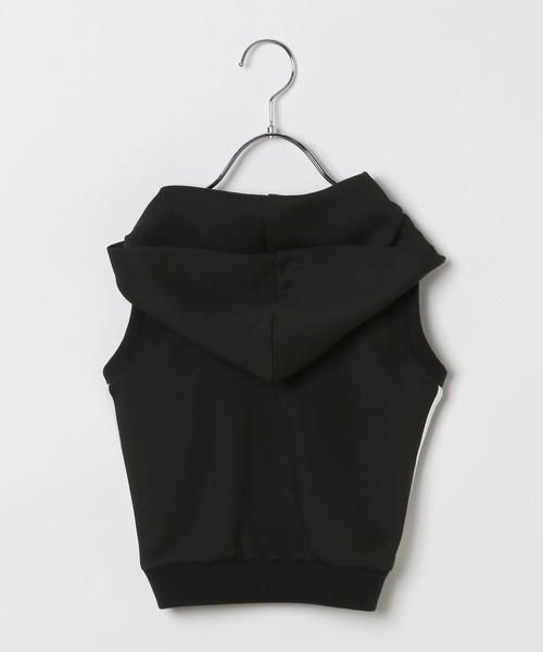 10C REPIPI（ジューシーレピピ）の「【10C REPIPI】ノースリーブパーカー【セットアップ対応】（パーカー・キッズ・ブラック/サックスブルー/ホワイト・120cm/130cm/110cm）」の20枚目の写真