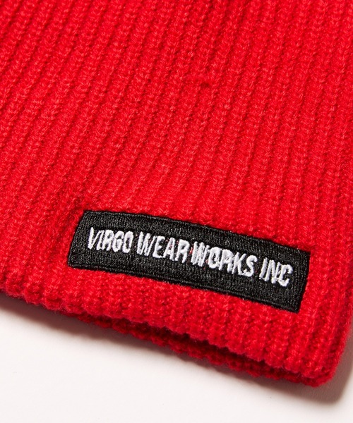 VIRGOwearworks（ヴァルゴウェアワークス）の「Box beanie（ニットキャップ/ビーニー・メンズ・レッド/チャコールグレー/ブラック・FREE）」の6枚目の写真