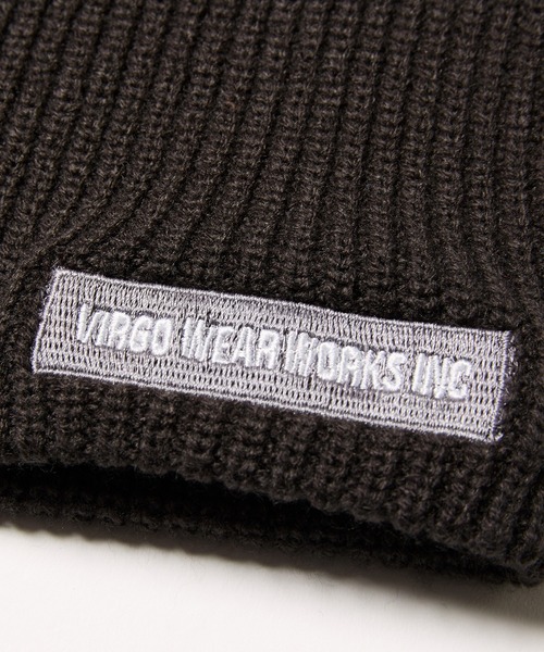 VIRGOwearworks（ヴァルゴウェアワークス）の「Box beanie（ニットキャップ/ビーニー・メンズ・レッド/チャコールグレー/ブラック・FREE）」の7枚目の写真