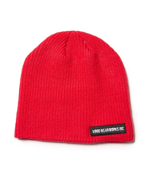 VIRGOwearworks（ヴァルゴウェアワークス）の「Box beanie（ニットキャップ/ビーニー・メンズ・レッド/チャコールグレー/ブラック・FREE）」の8枚目の写真