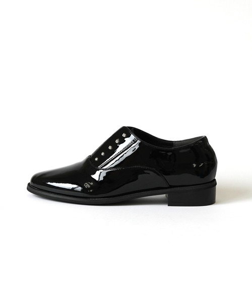 RiiiKa（リーカ）の「【RiiiKa/リーカ】スポッと履けるマニッシュシューズ（ドレスシューズ・レディース・ブラック/アイボリー/ピンク系その他・L/M/S/LL）」の7枚目の写真