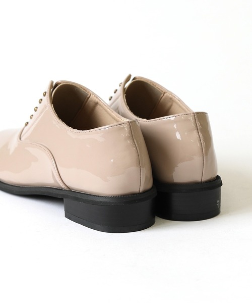 RiiiKa（リーカ）の「【RiiiKa/リーカ】スポッと履けるマニッシュシューズ（ドレスシューズ・レディース・ブラック/アイボリー/ピンク系その他・L/M/S/LL）」の15枚目の写真