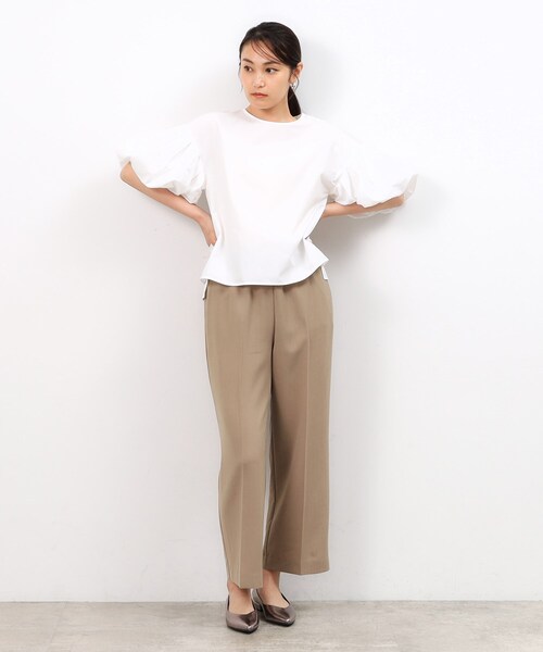 セール】バルーンスリーブブラウス【洗濯機洗い可】（シャツ/ブラウス