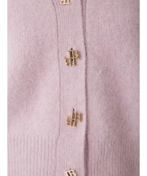 LILY BROWN（リリーブラウン）の「LBロゴボタンフォックスカーデ（カーディガン/ボレロ・レディース・アイボリー/モカ/ラベンダー/ネイビー・FREE）」の11枚目の写真