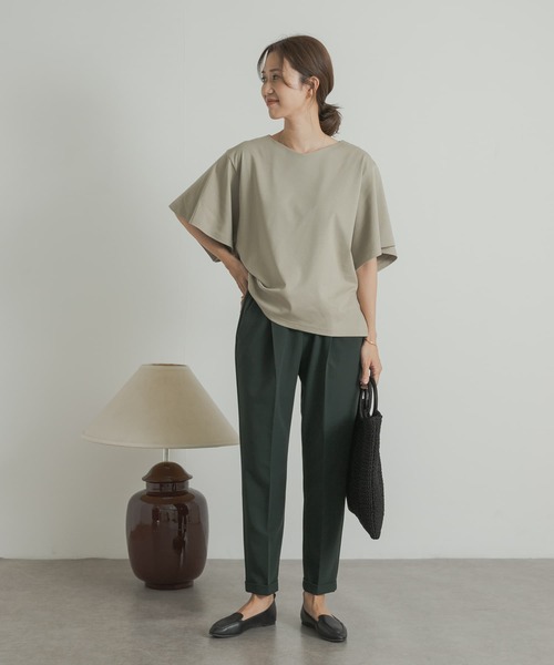 URBAN RESEARCH DOORS ストレッチテーパードイージーパンツ URBAN RESEARCH DOORS パンツ 「3サイズ展開」ストレッチ
