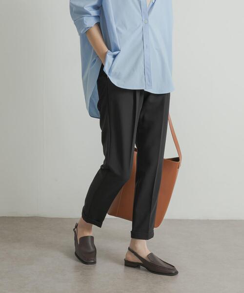 URBAN RESEARCH DOORS（アーバンリサーチドアーズ）の「ストレッチテーパードイージーパンツ（その他パンツ・レディース・ネイビー/グリーン/ブラック・X-SMALL/MEDIUM/SMALL）」の4枚目の写真