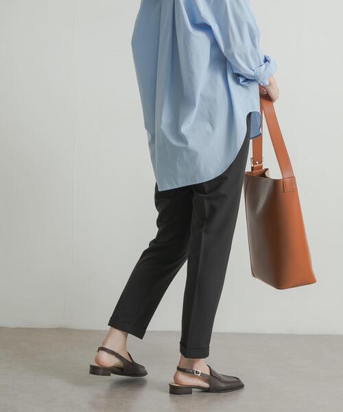 URBAN RESEARCH DOORS（アーバンリサーチドアーズ）の「ストレッチテーパードイージーパンツ（その他パンツ・レディース・ネイビー/グリーン/ブラック・X-SMALL/MEDIUM/SMALL）」の9枚目の写真