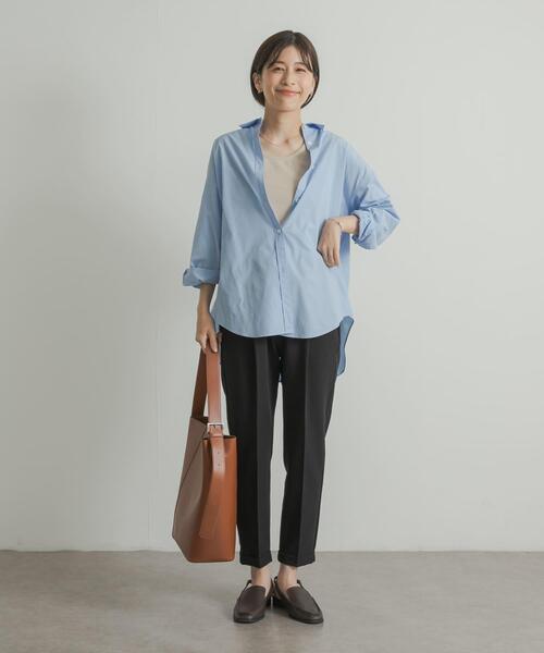 URBAN RESEARCH DOORS（アーバンリサーチドアーズ）の「ストレッチテーパードイージーパンツ（その他パンツ・レディース・ネイビー/グリーン/ブラック・X-SMALL/MEDIUM/SMALL）」の13枚目の写真