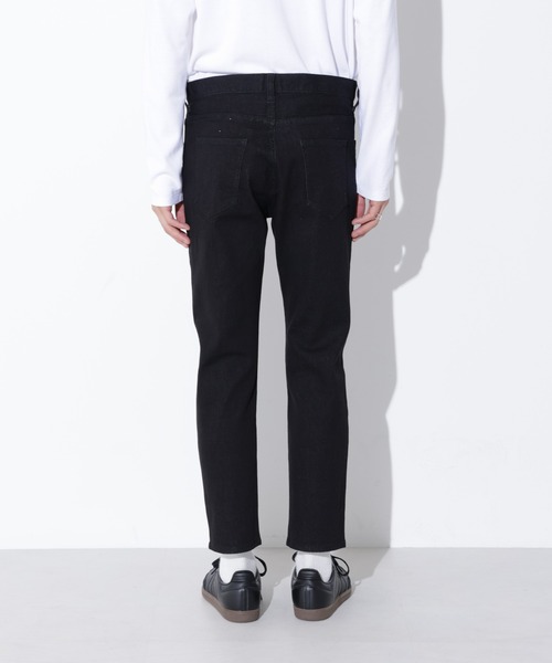 Apo(s)ture(アポスチャー)の「PETE-004/デニムアンクルスキニーパンツ(デニムパンツ・メンズ・ブラック/ネイビー・XS/S/M/L/XL)」の18枚目の写真