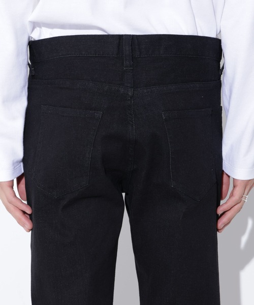 Apo(s)ture(アポスチャー)の「PETE-004/デニムアンクルスキニーパンツ(デニムパンツ・メンズ・ブラック/ネイビー・XS/S/M/L/XL)」の21枚目の写真