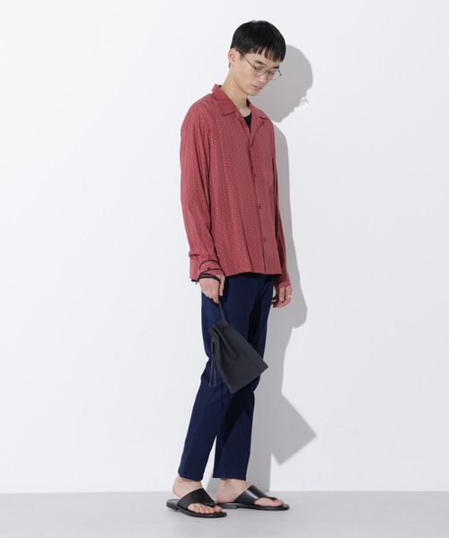 Apo(s)ture(アポスチャー)の「PETE-004/デニムアンクルスキニーパンツ(デニムパンツ・メンズ・ブラック/ネイビー・XS/S/M/L/XL)」の6枚目の写真