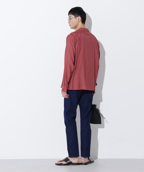 Apo(s)ture(アポスチャー)の「PETE-004/デニムアンクルスキニーパンツ(デニムパンツ・メンズ・ブラック/ネイビー・XS/S/M/L/XL)」の8枚目の写真
