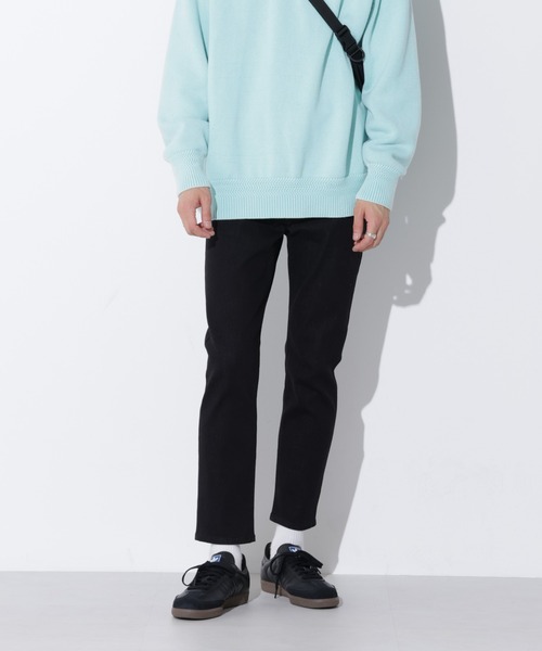 Apo(s)ture(アポスチャー)の「PETE-004/デニムアンクルスキニーパンツ(デニムパンツ・メンズ・ブラック/ネイビー・XS/S/M/L/XL)」の10枚目の写真