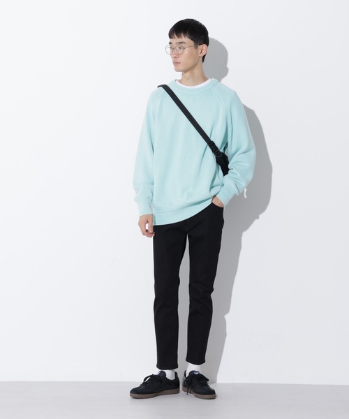 Apo(s)ture(アポスチャー)の「PETE-004/デニムアンクルスキニーパンツ(デニムパンツ・メンズ・ブラック/ネイビー・XS/S/M/L/XL)」の13枚目の写真