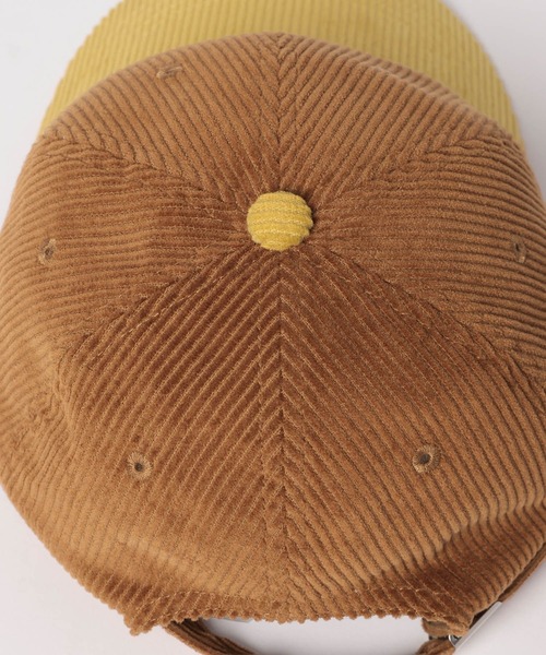 LOWRYS FARM(ローリーズファーム)の「2トーンコーデュロイCAP 140417(キャップ・レディース・ブラウン/ネイビー・FREE)」の18枚目の写真