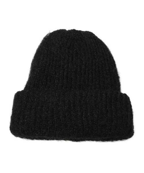 14+(イチヨンプラス)の「モヘアニット帽 / Assorted Mohair Knit Beanie(ニットキャップ/ビーニー・レディース・ブラック/グレー/ブルー/ホワイト/グリーン/ピンク/ベージュ/オレンジ・FREE)」の15枚目の写真